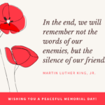 Wishing You a Peaceful Memorial Day